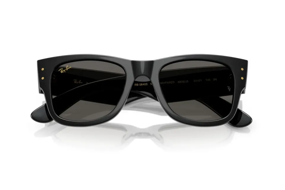 Ray-Ban RB 0840S 6826J5 51 Blacked Out Unisex Güneş Gözlüğü